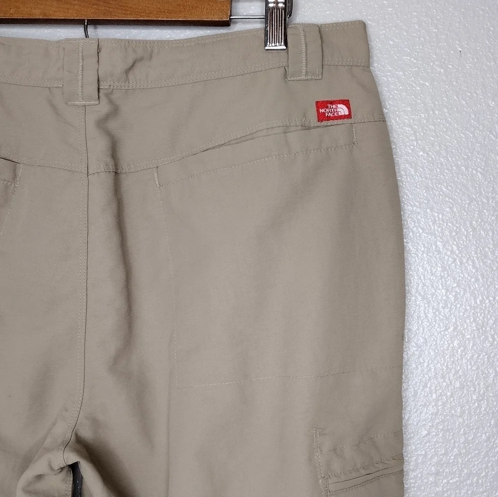 The North Face Sz 36 Khaki Nylon Outdoors Cargo Hiking Pants
